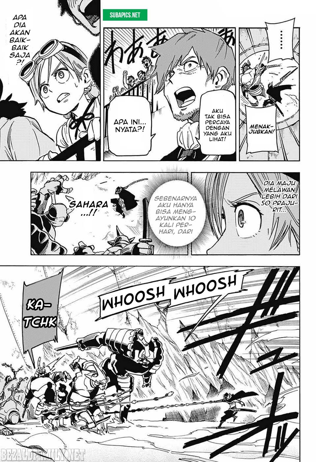 Sahara the Flower Samurai Chapter 02